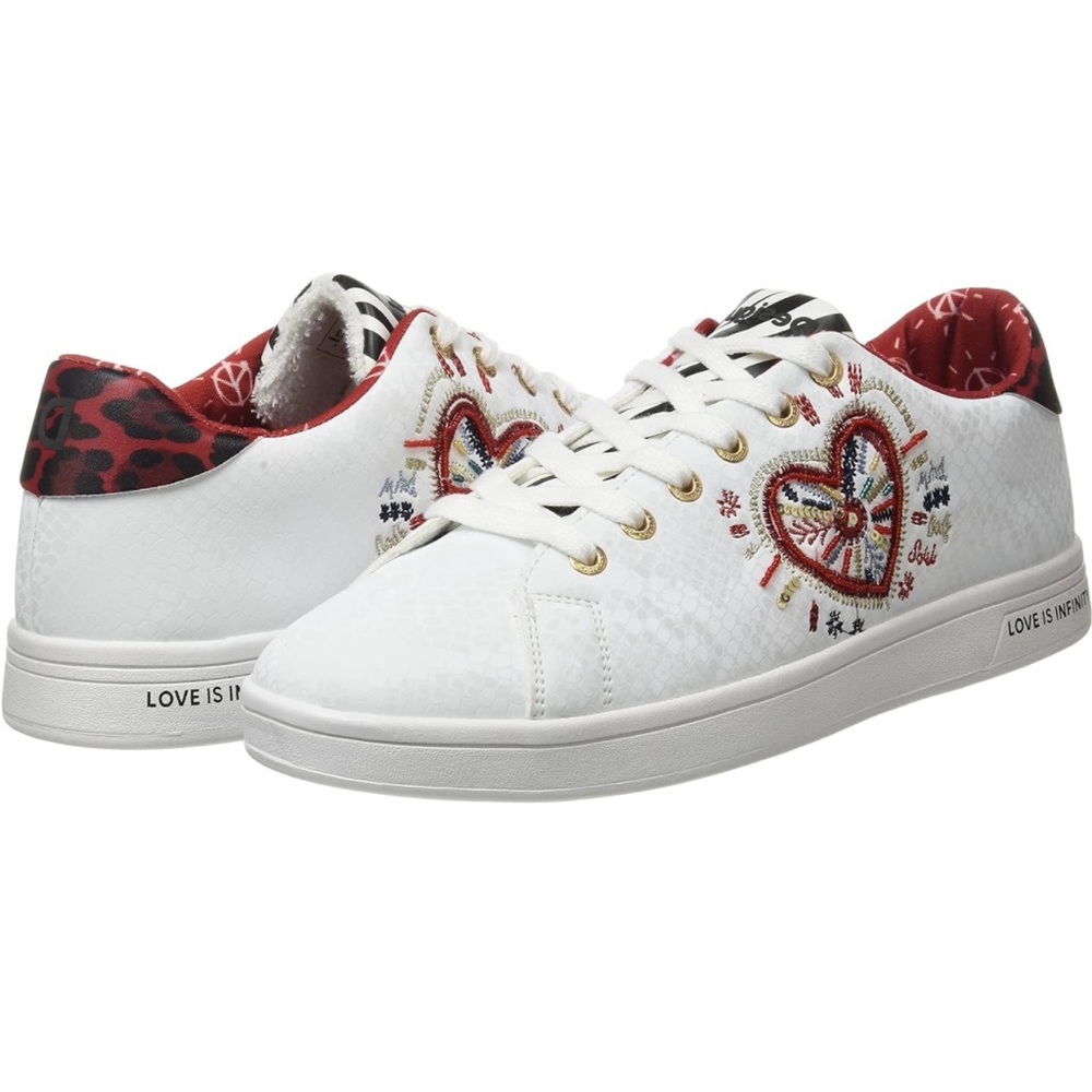 Desigual sneakers cosmic heart